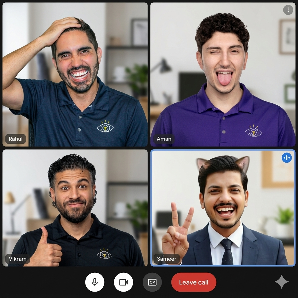 Create By Influence team moment